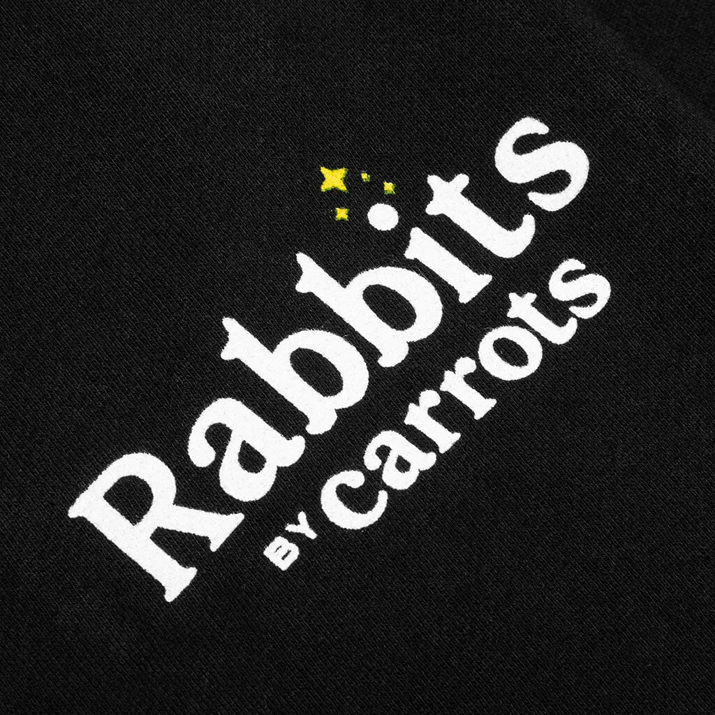 Feature x Carrots x Freddie Gibbs Rabbits Wordmark Sweatpant - Black