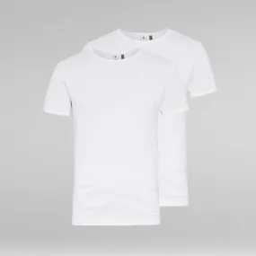 G-Star Basic 2 Pack White Tee