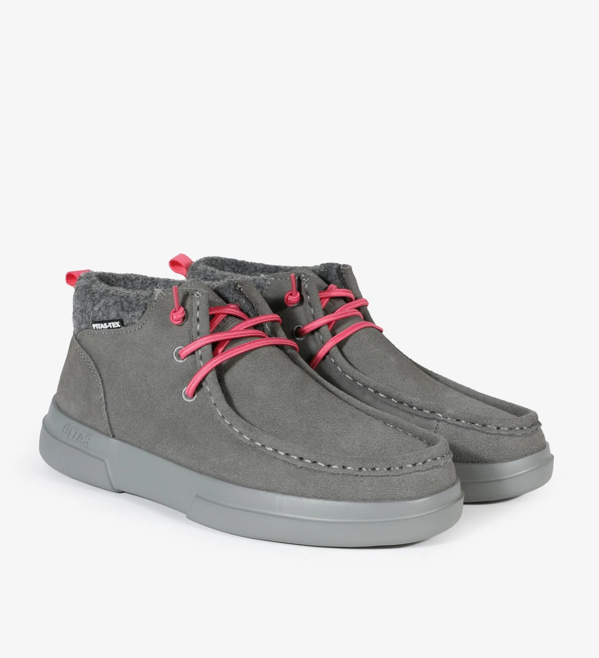 Garda Waterproof Suede Easy-On Mid-Top Boots