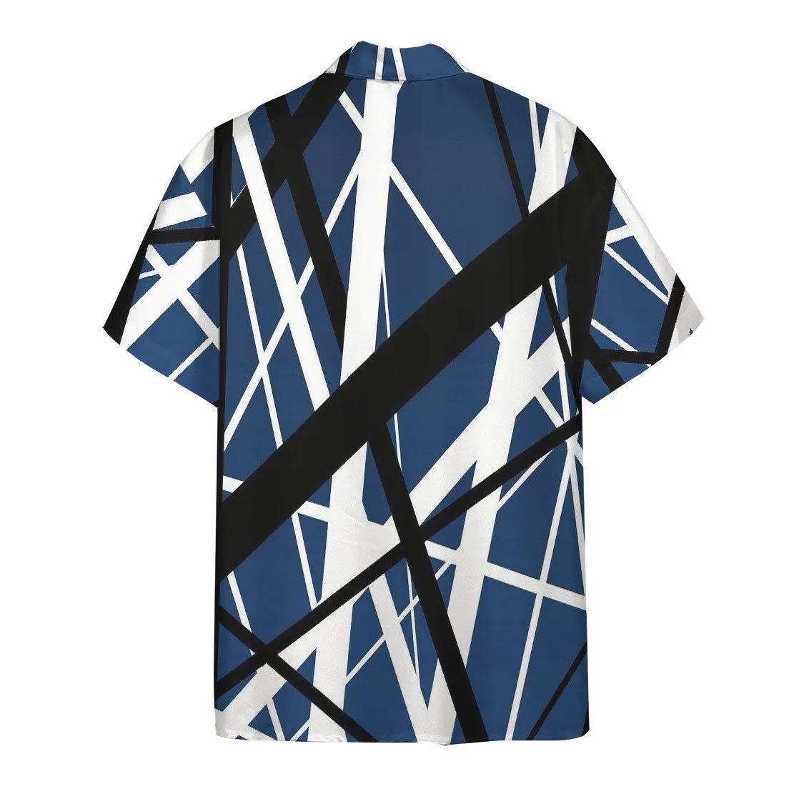 Gearhuman 3D Blue Frankenstrat Strings Hawaii Shirt