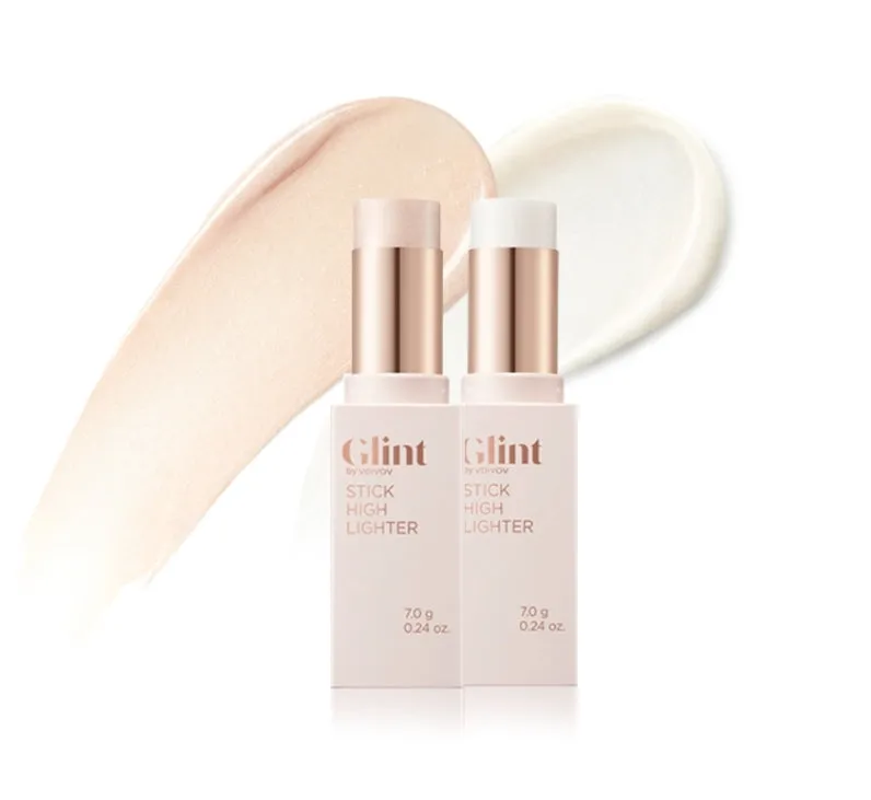 Glint X JEYU Stick Highlighter 02 Milky Moon 7g Facial Glow Shimmer Makeup Beauty Cosmetics