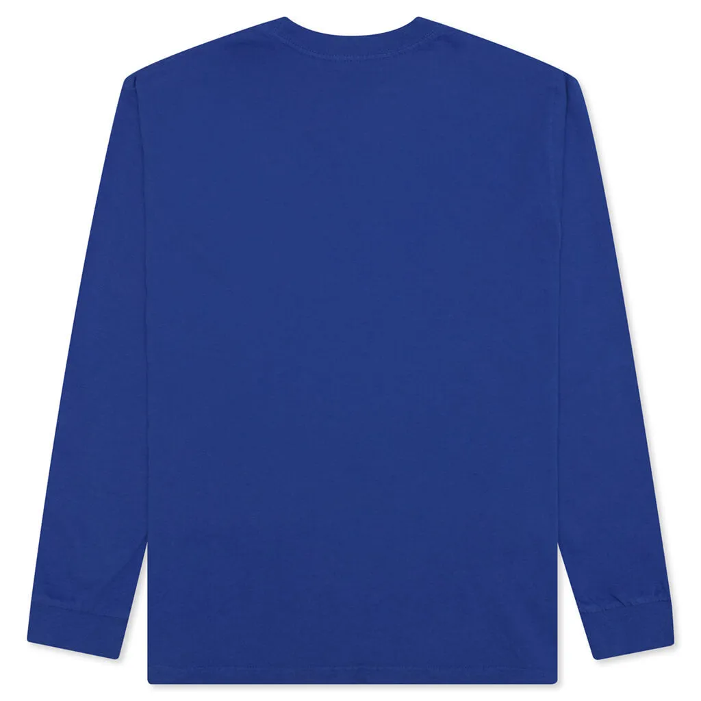 Graf-Featy L/S Tee - Dazzling Blue