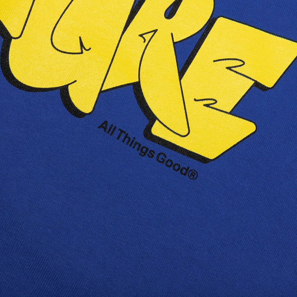 Graf-Featy L/S Tee - Dazzling Blue