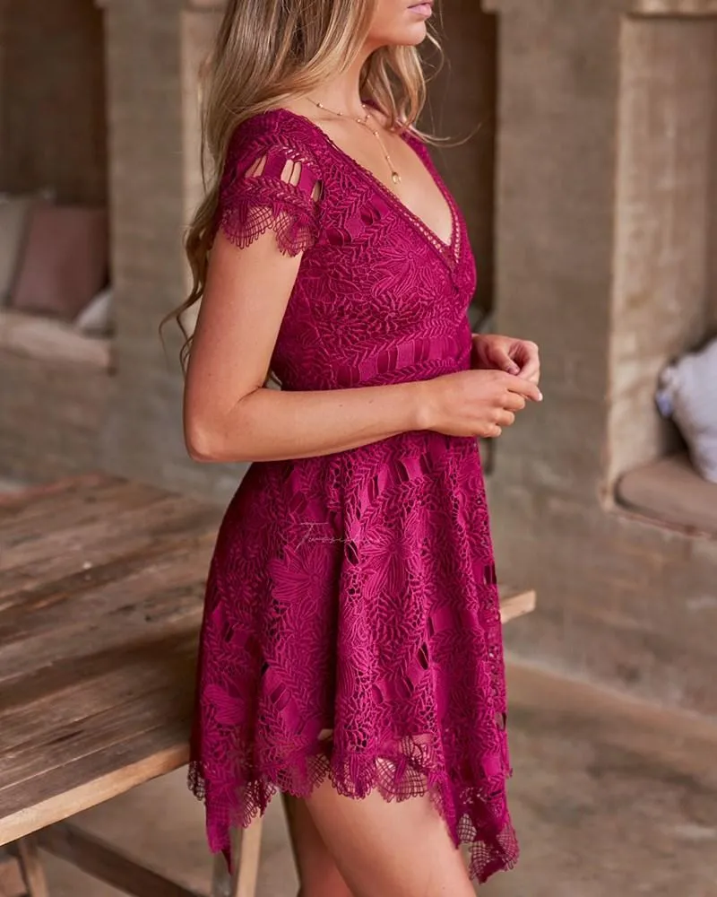 Havana Dress - Fuschia