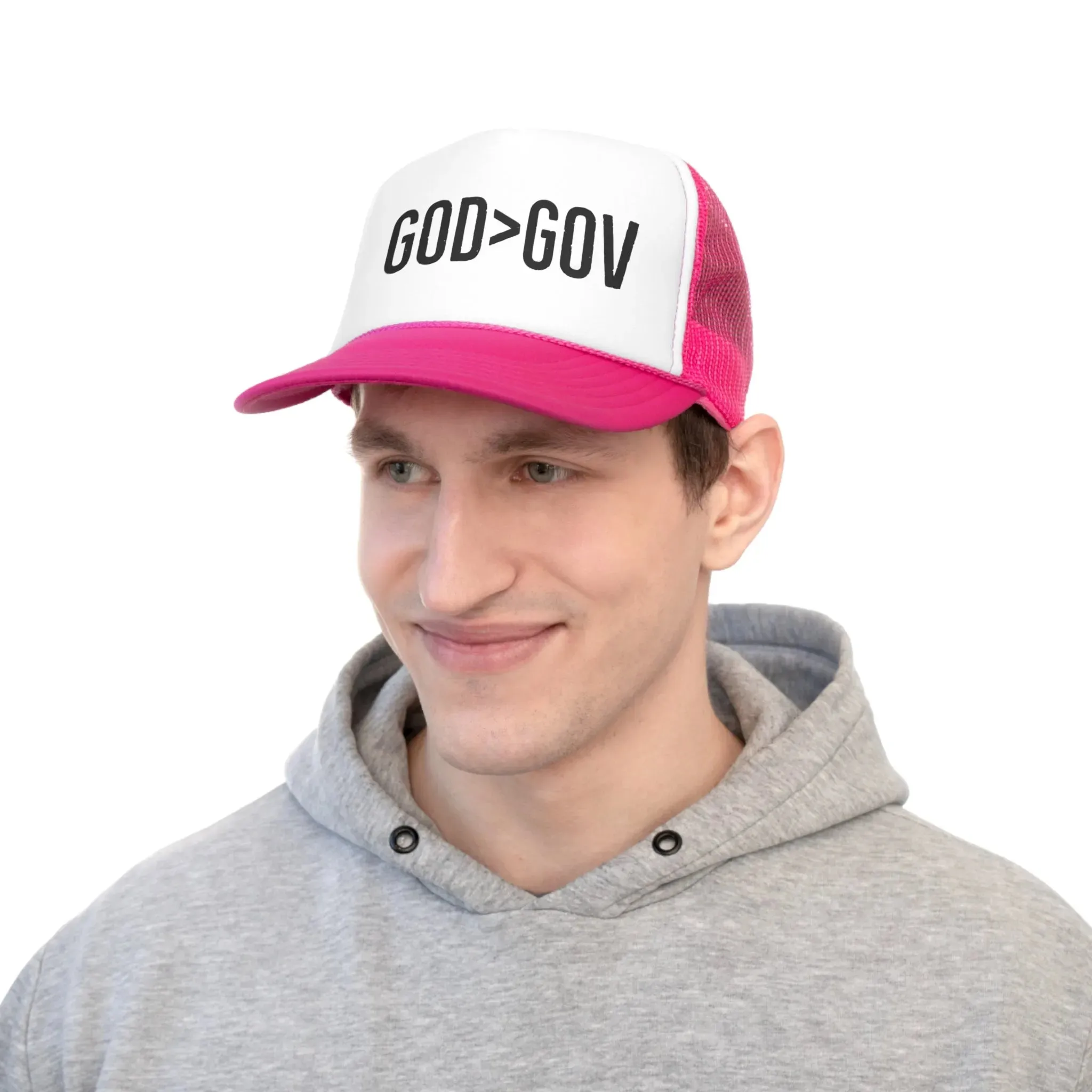 Heavenly Highway Trucker Cap: God Over Government