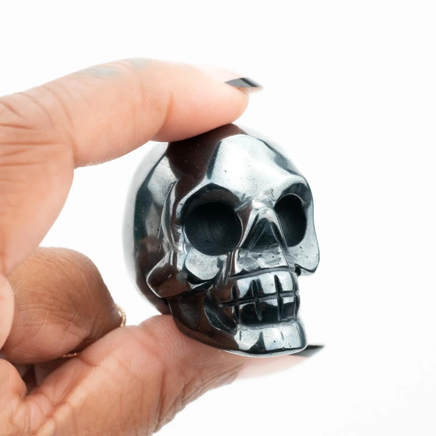 Hematite Skull