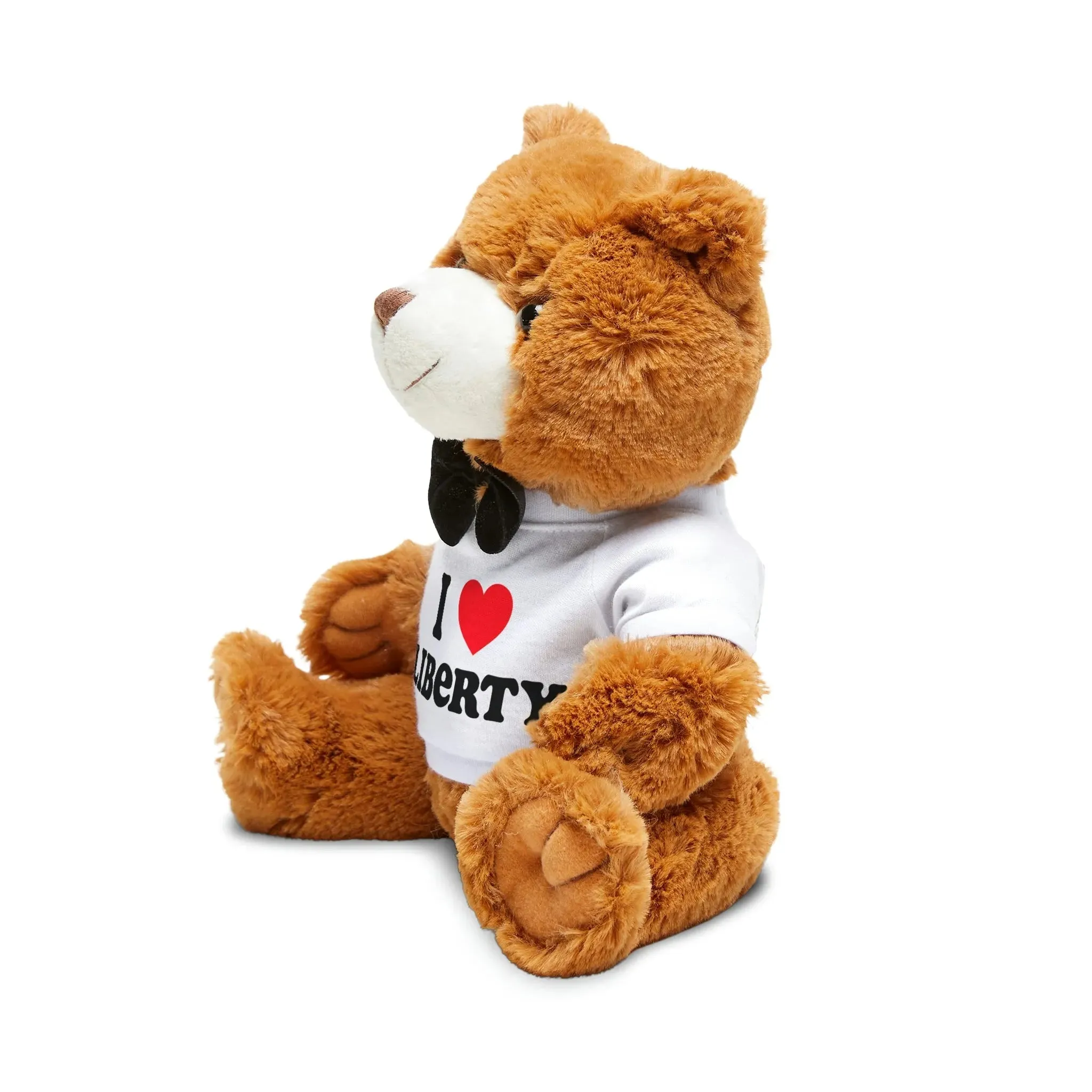 I Love Liberty Teddy Bear with T-Shirt