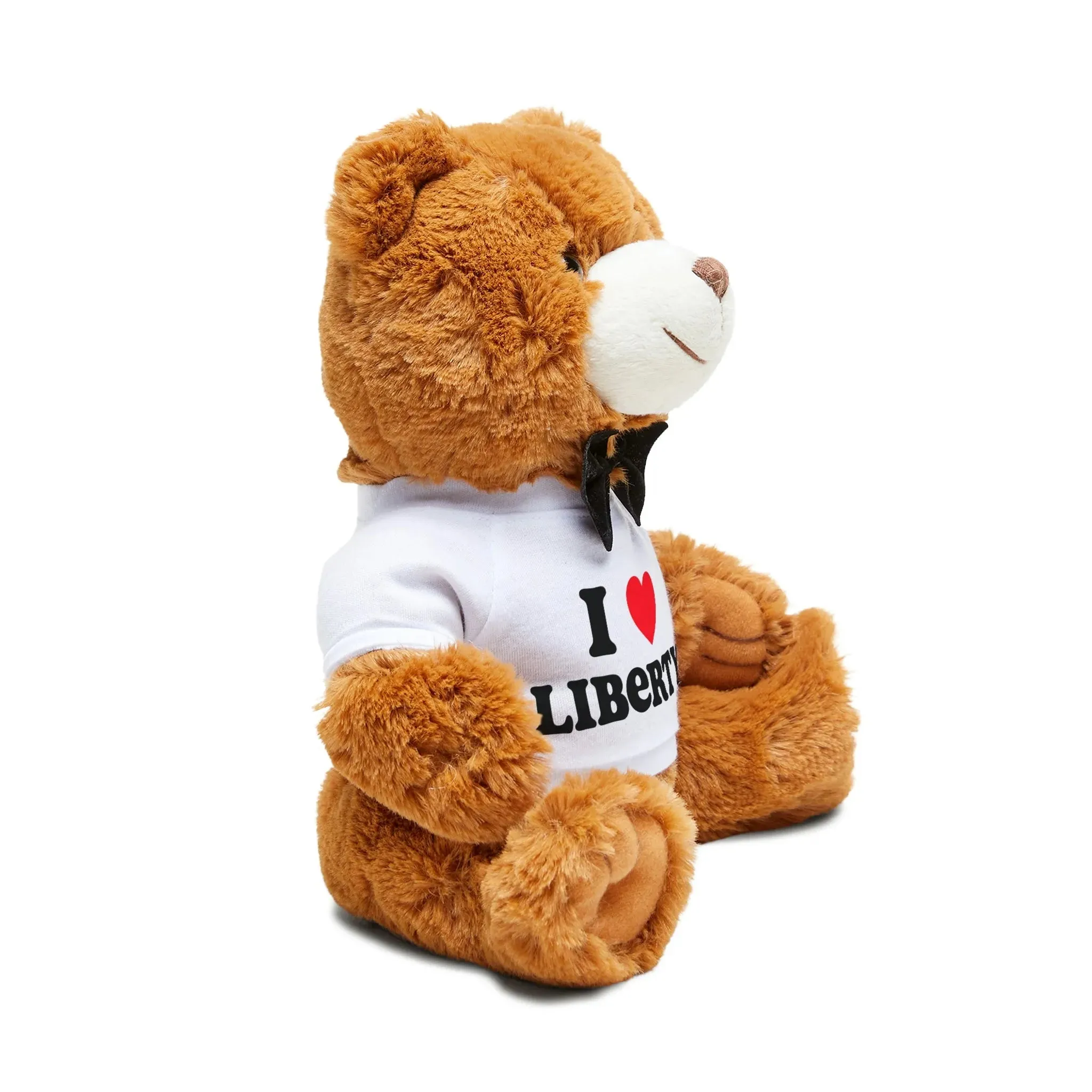 I Love Liberty Teddy Bear with T-Shirt