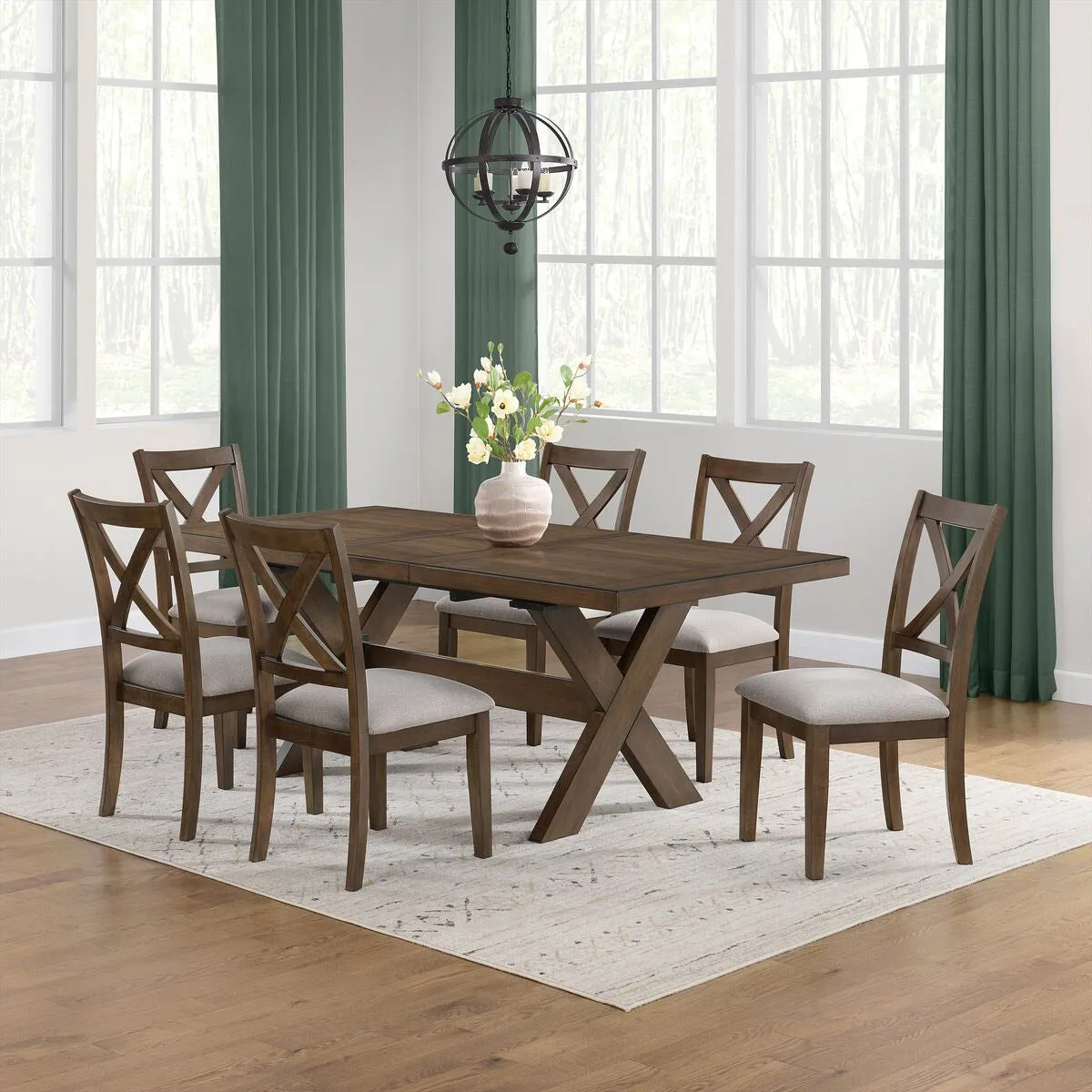 Lathan 7-Piece Dining Table Set