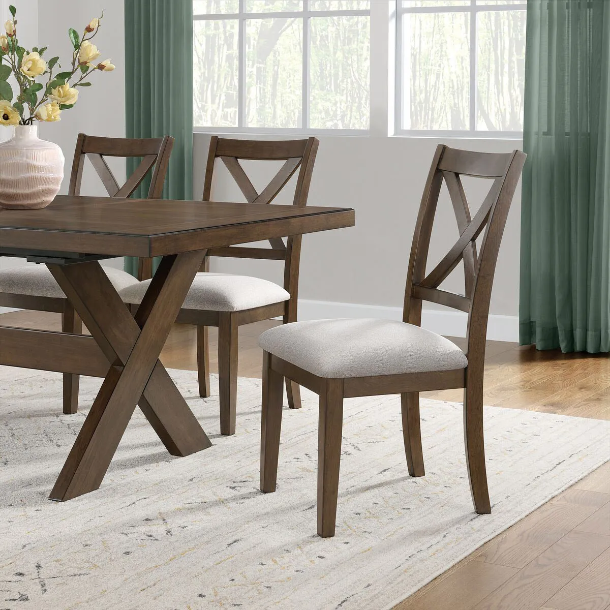 Lathan 7-Piece Dining Table Set