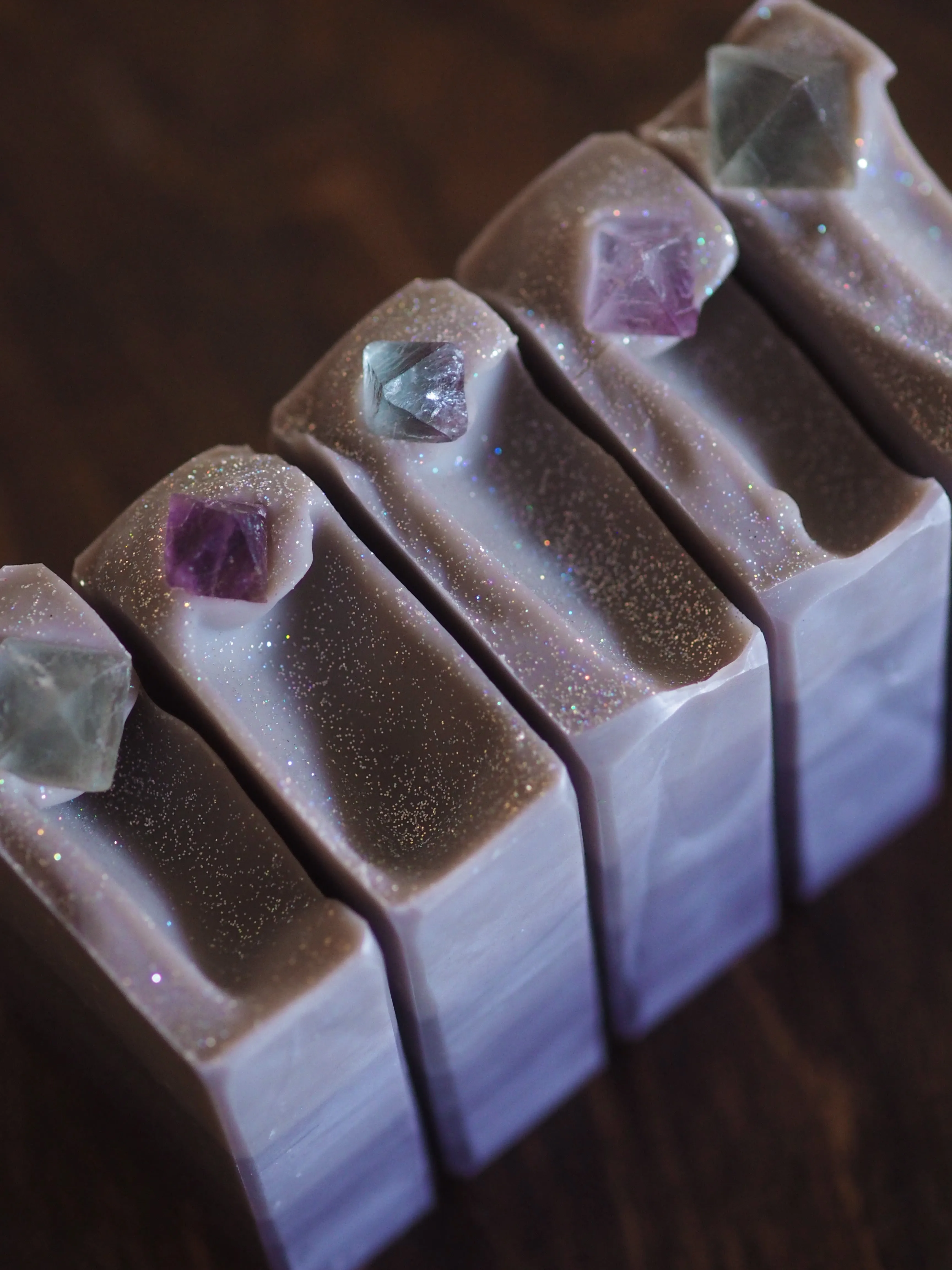 Lavender Dreams - Fluorite Crystal Soap - Limited Edition