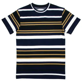 Libertine-Libertine - Action T-shirt Cresp - Multi Stripe Night