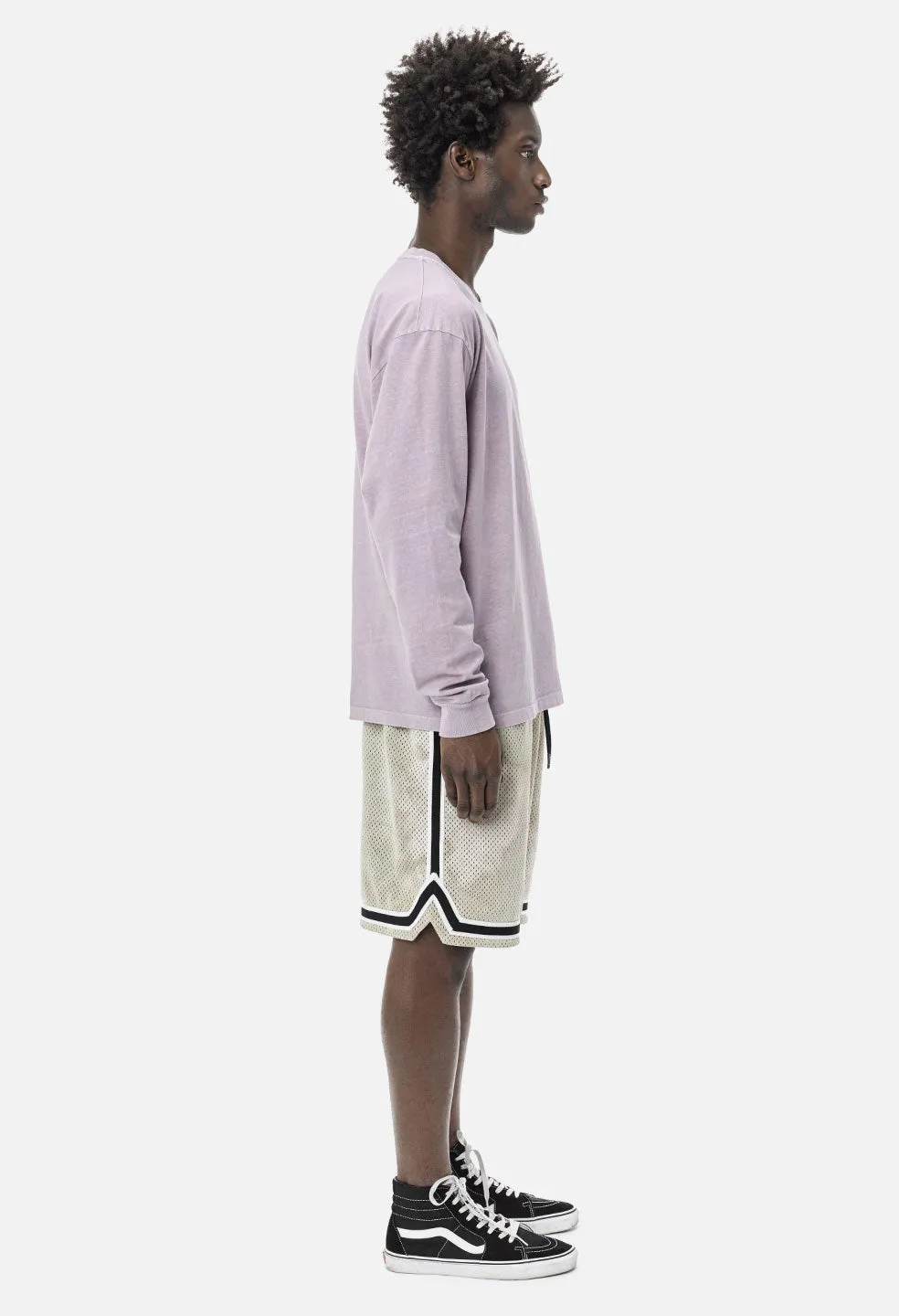 LS Classic Tee / Washed Lavender