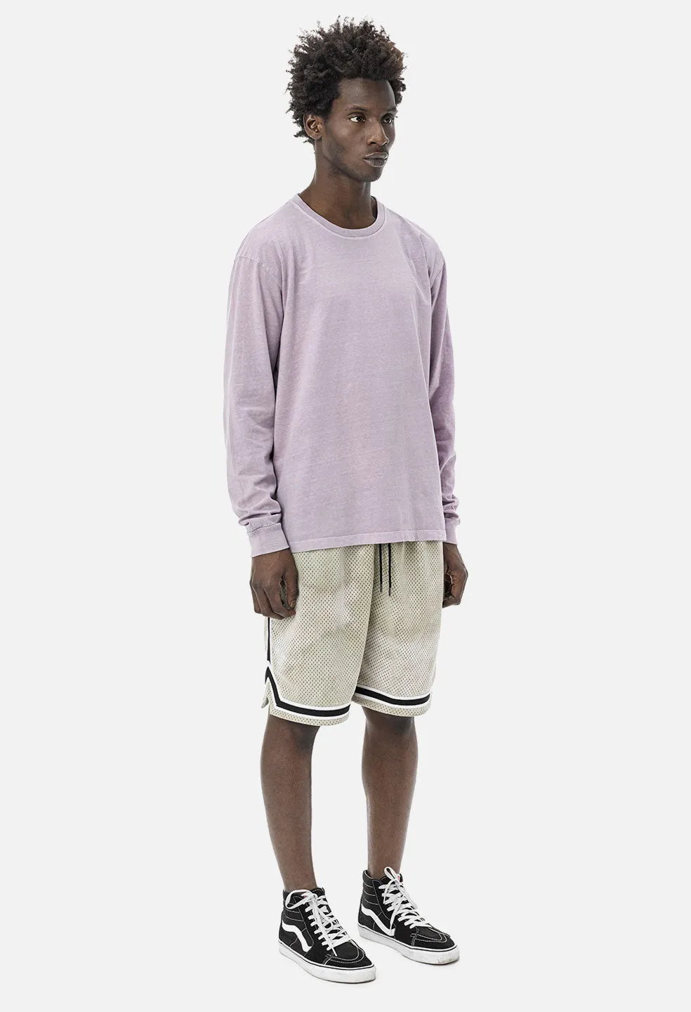 LS Classic Tee / Washed Lavender