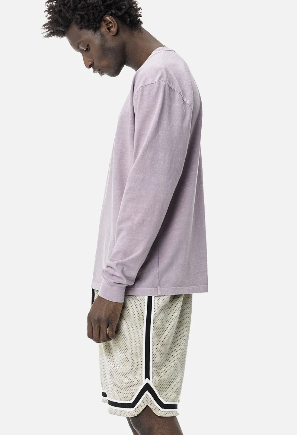 LS Classic Tee / Washed Lavender