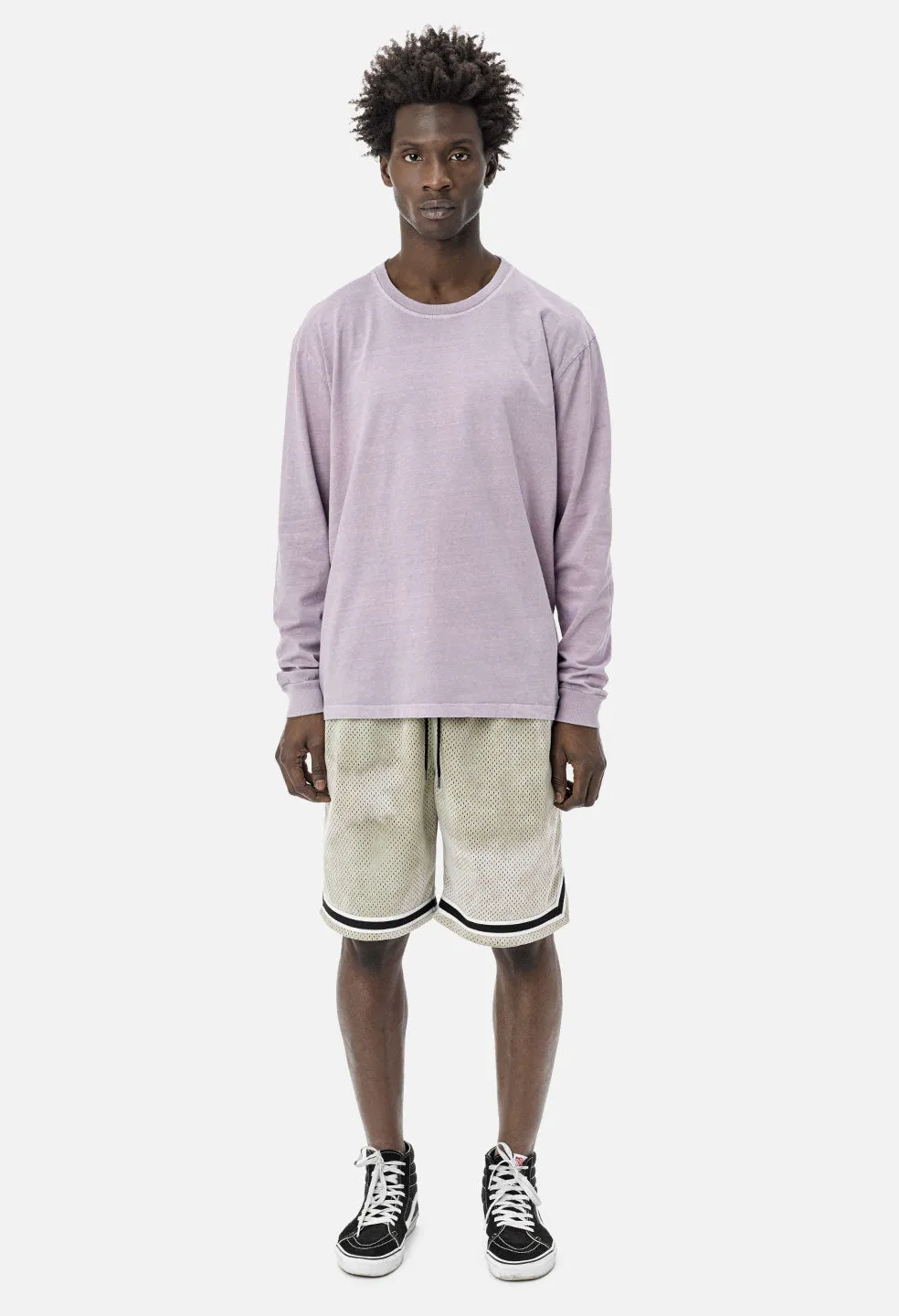 LS Classic Tee / Washed Lavender