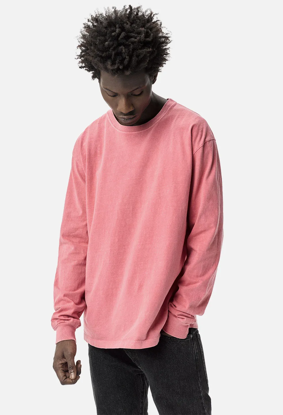 LS Classic Tee / Washed Red