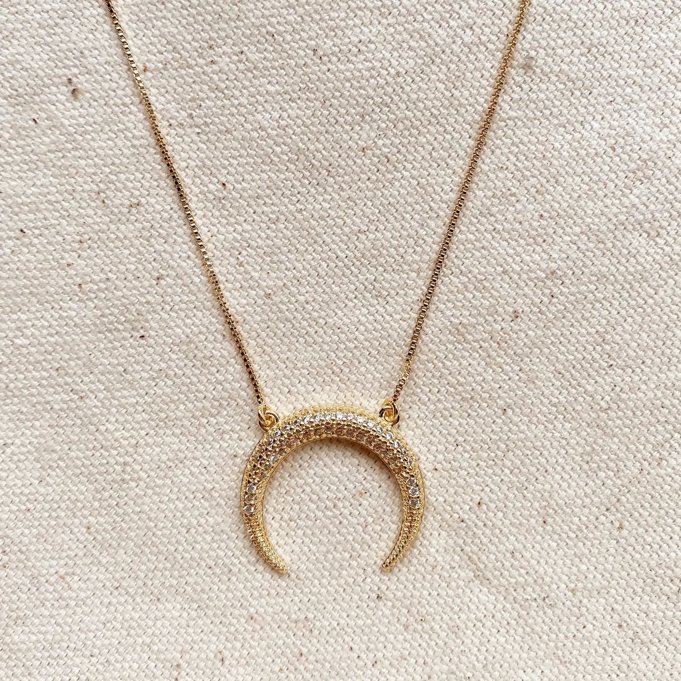 Luxe Crescent Necklace