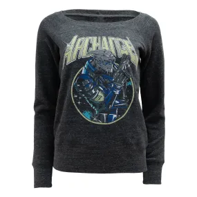 Mass Effect - Archangel Garrus Women's Wide Neck Crewneck