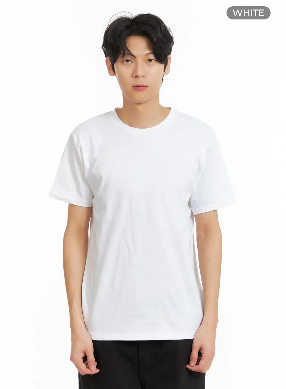 Men's Basic Cotton T-Shirt IA401