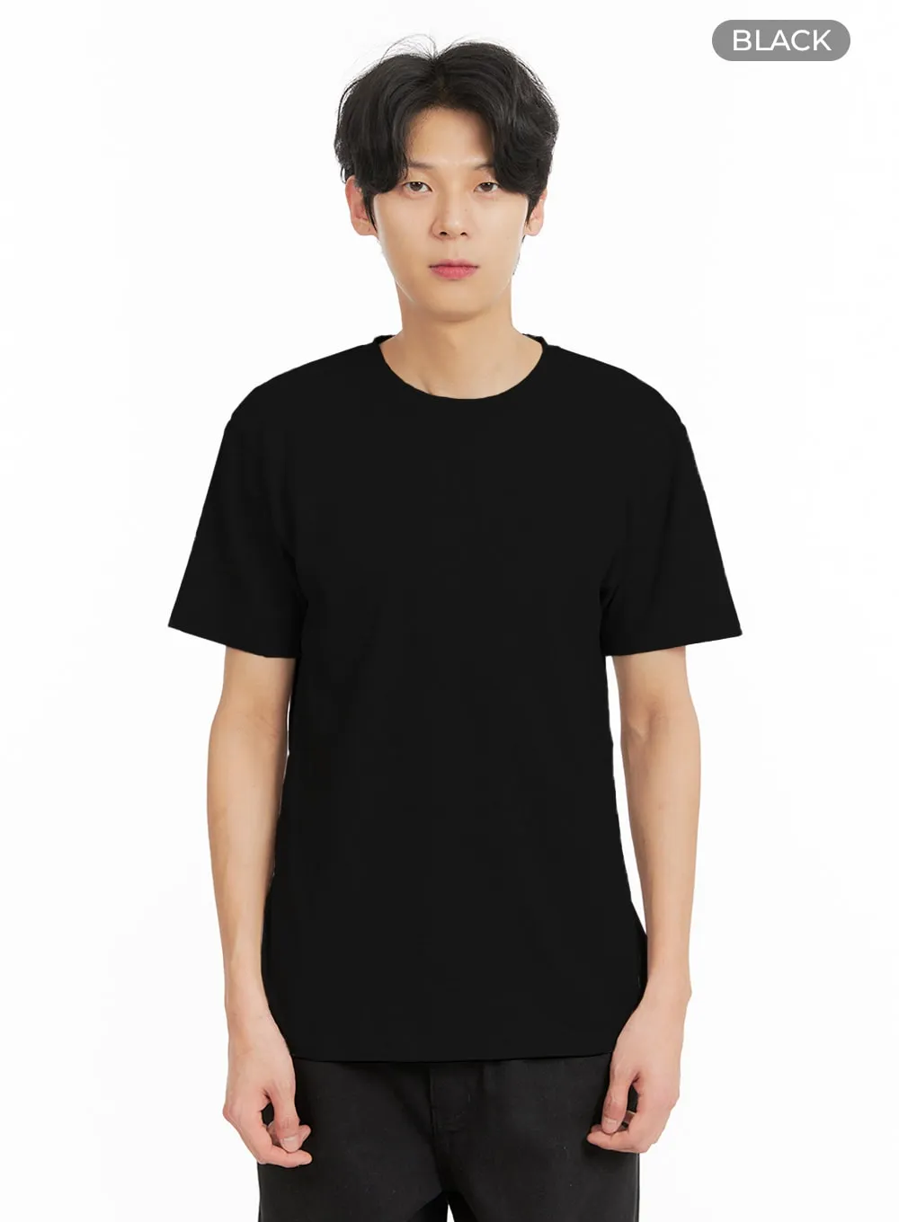 Men's Basic Cotton T-Shirt IA401