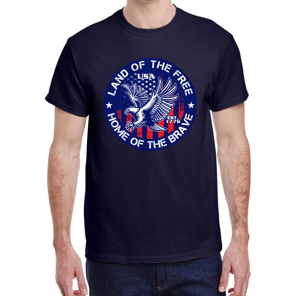 Men's Land of the Free Eagle T-Shirt