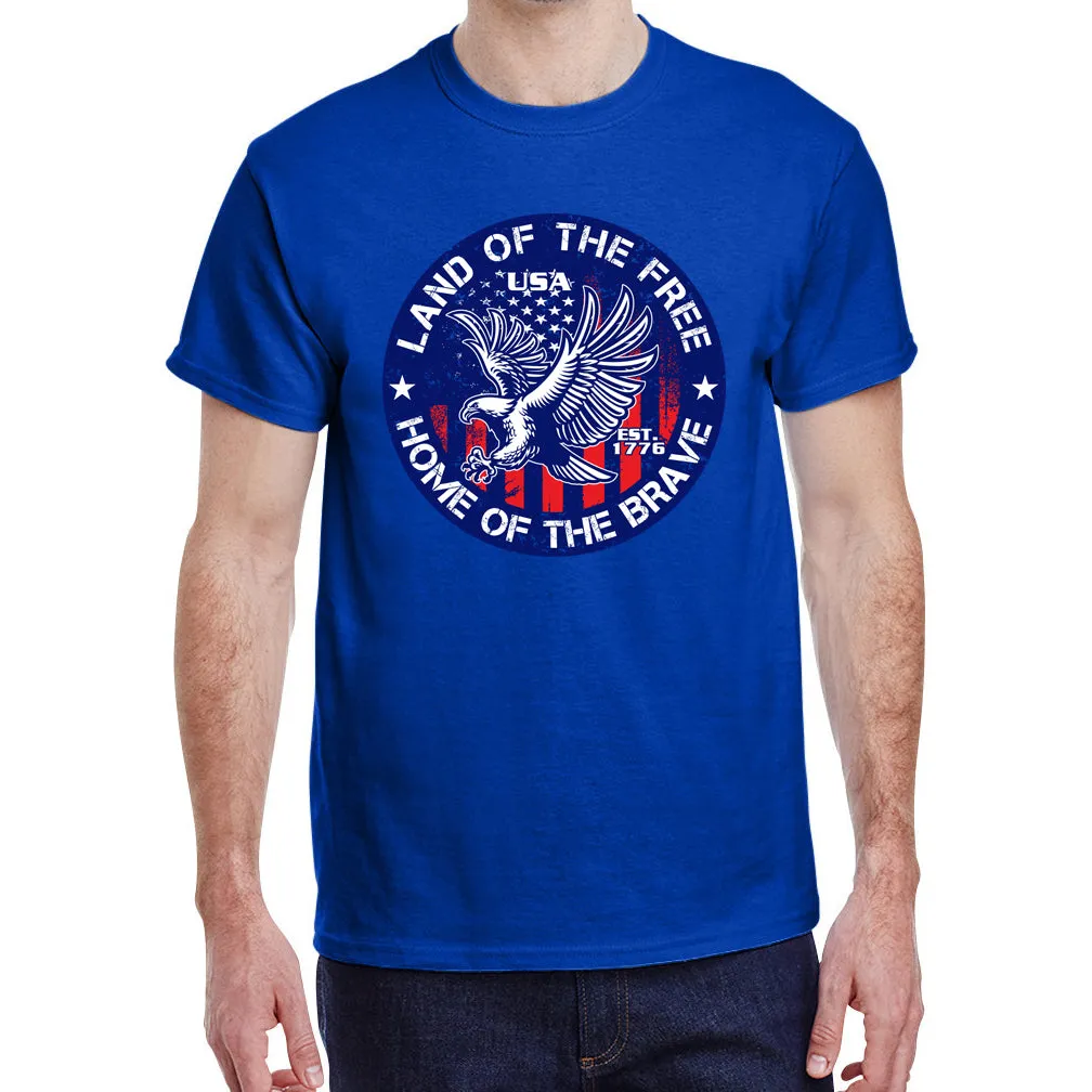 Men's Land of the Free Eagle T-Shirt