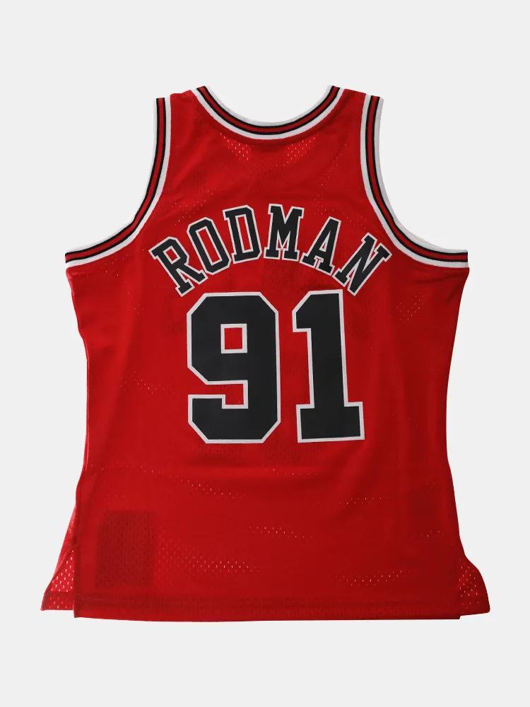 Mitchell & Ness Bulls Rodman 97/98 Swingman Jersey - Road