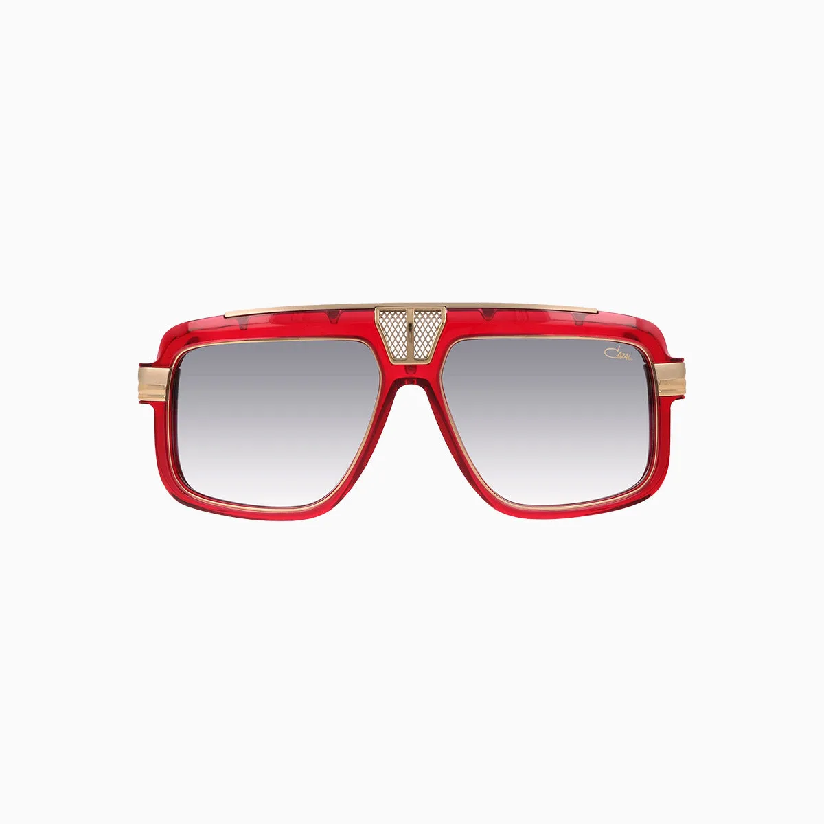 Mod 678 Cazal Red Gold Sunglasses