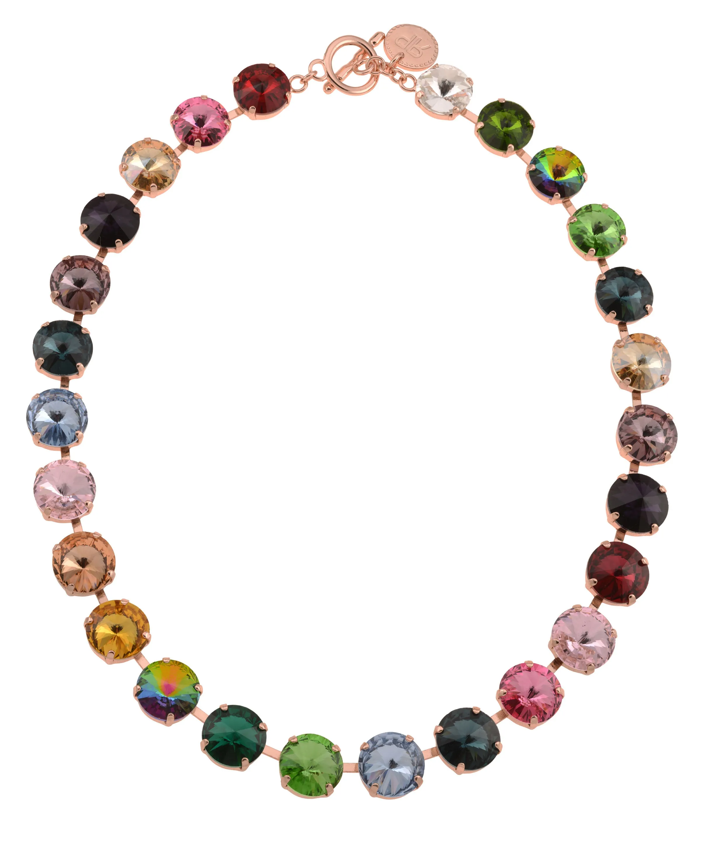 Multi Rivoli Necklace