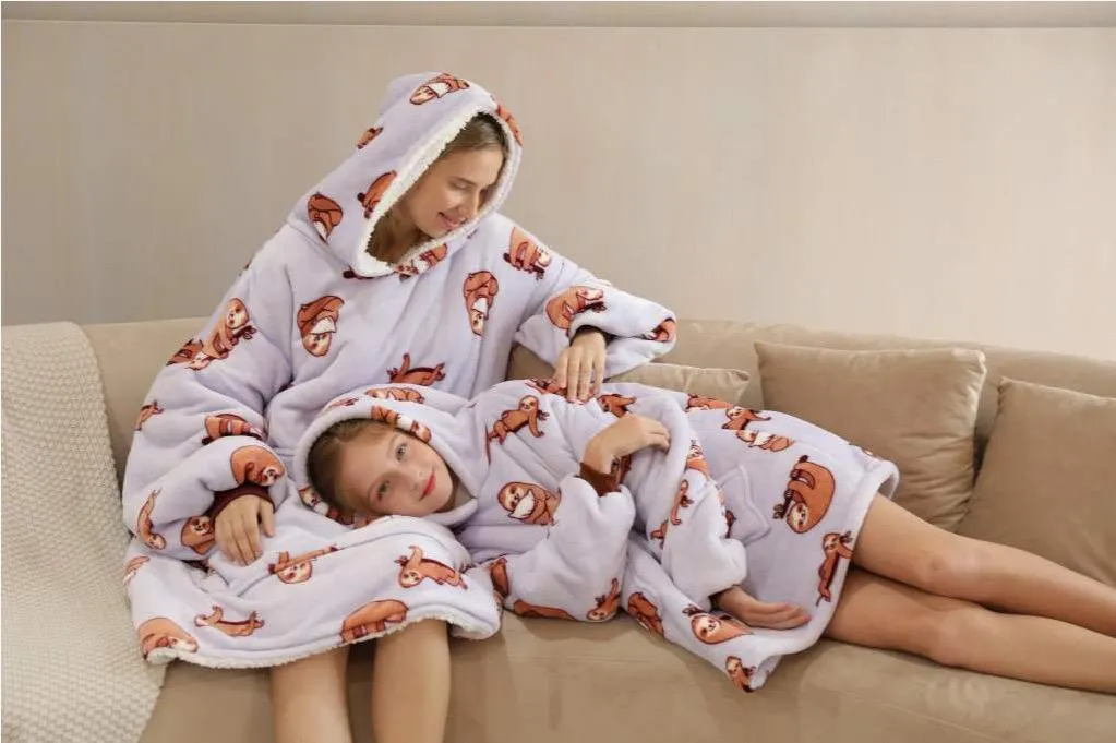 My Snuggy - Kids Sloth Hoodie Blanket