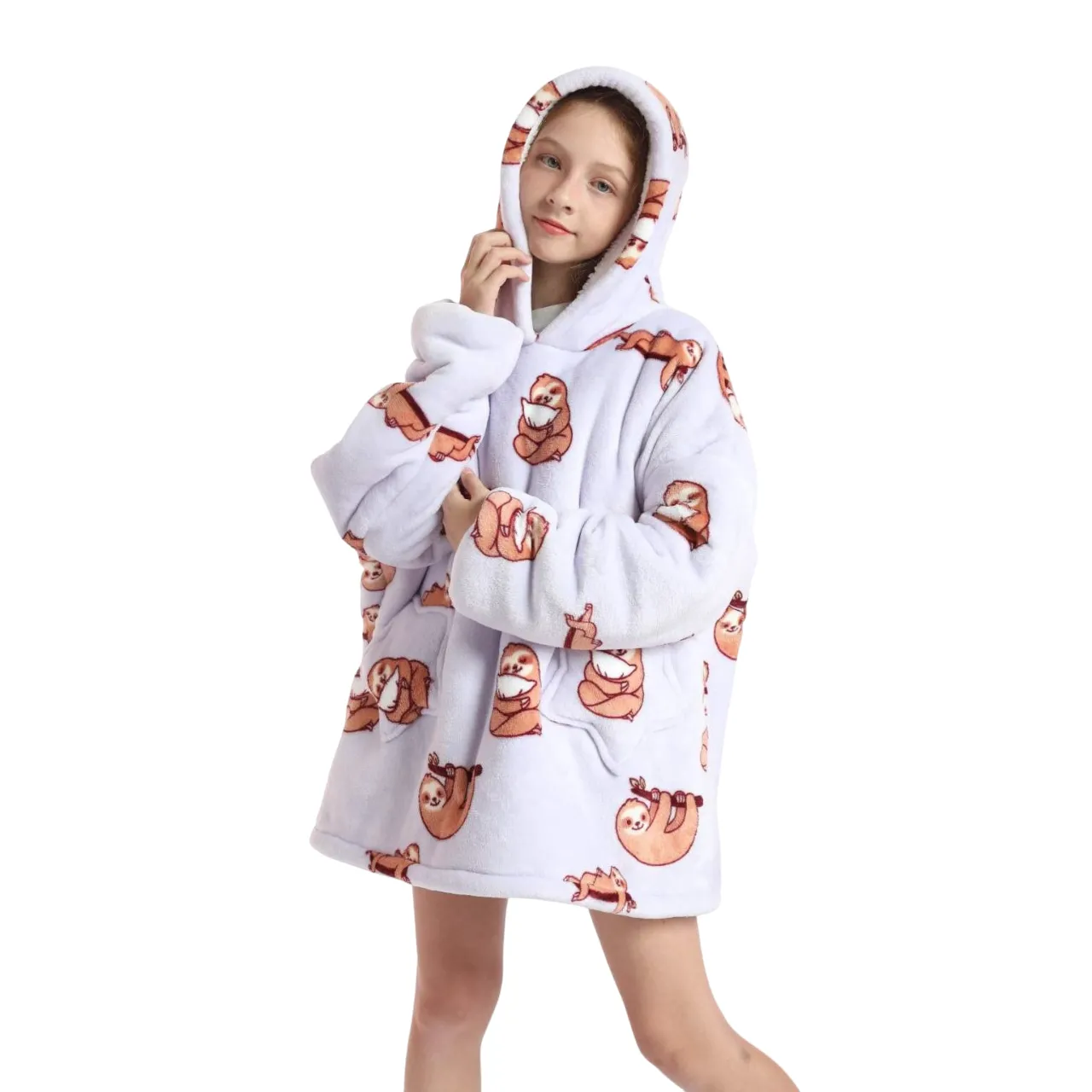 My Snuggy - Kids Sloth Hoodie Blanket