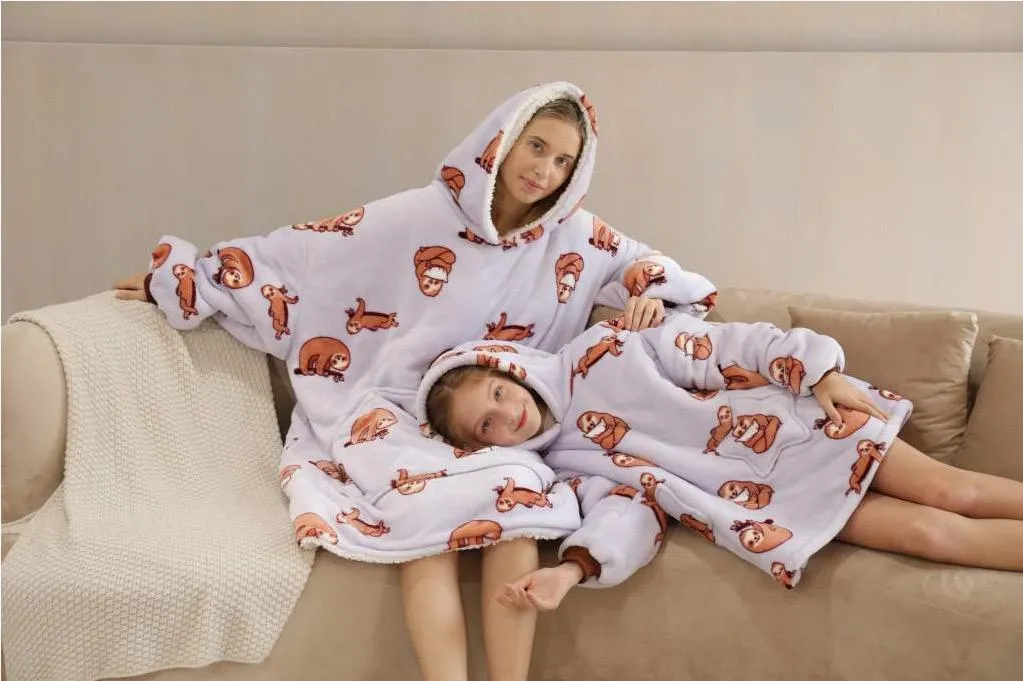 My Snuggy - Kids Sloth Hoodie Blanket