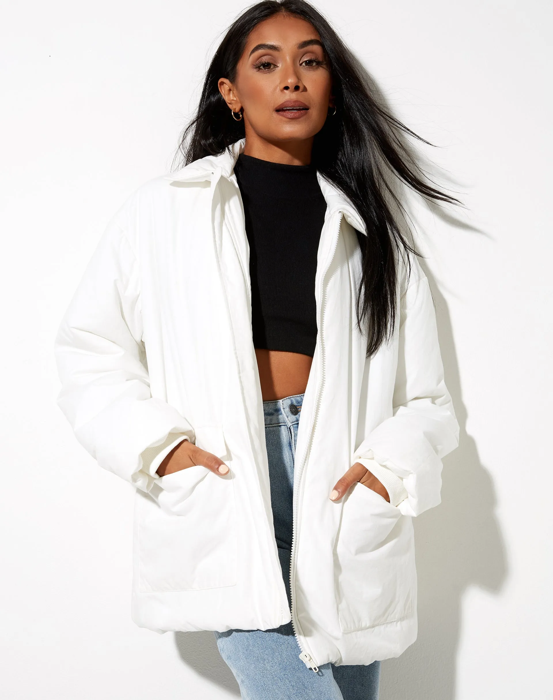 Nemy Jacket in Ivory