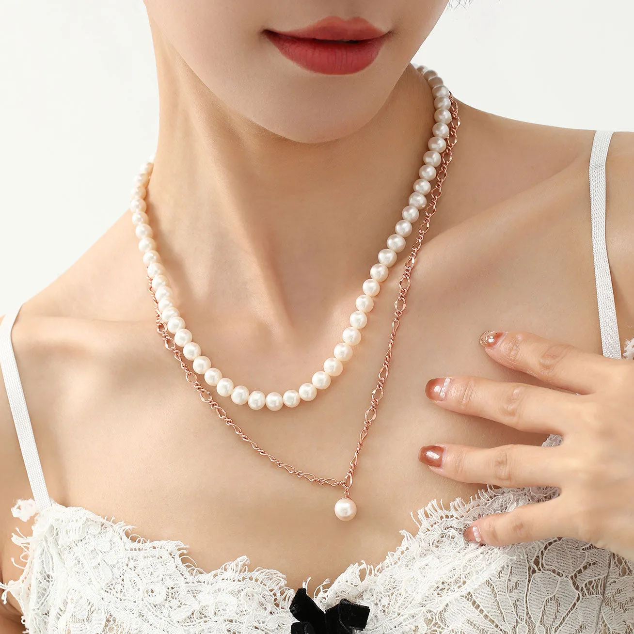 New Yorker Freshwater Pearl Necklace WN00377