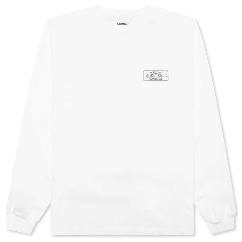 NH L/S Tee 1 - White