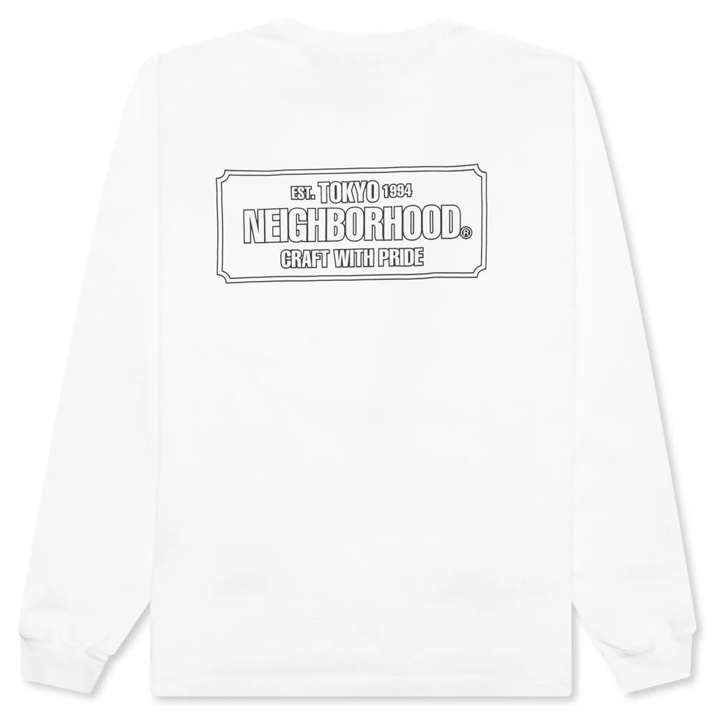 NH L/S Tee 1 - White