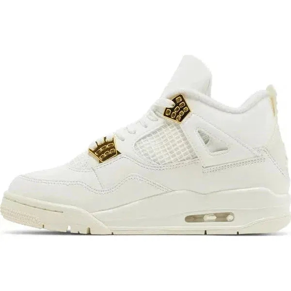 Nike Wmns Air Jordan 4 Retro 'Metallic Gold'