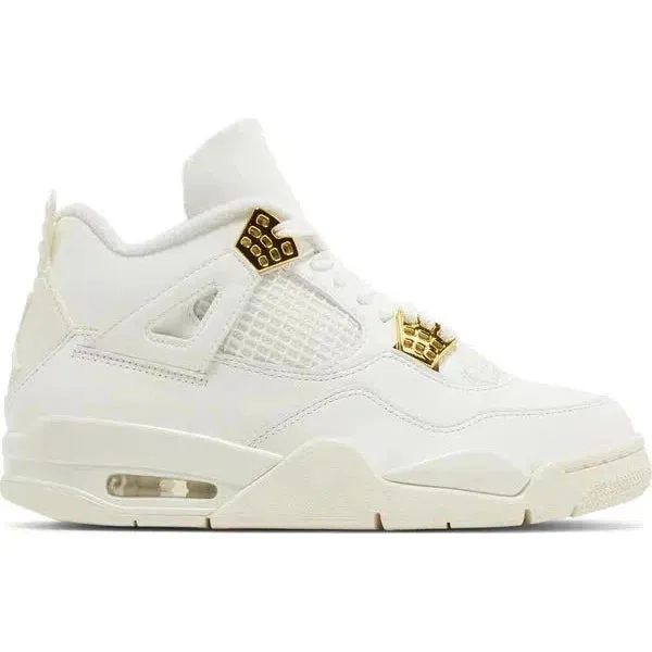 Nike Wmns Air Jordan 4 Retro 'Metallic Gold'