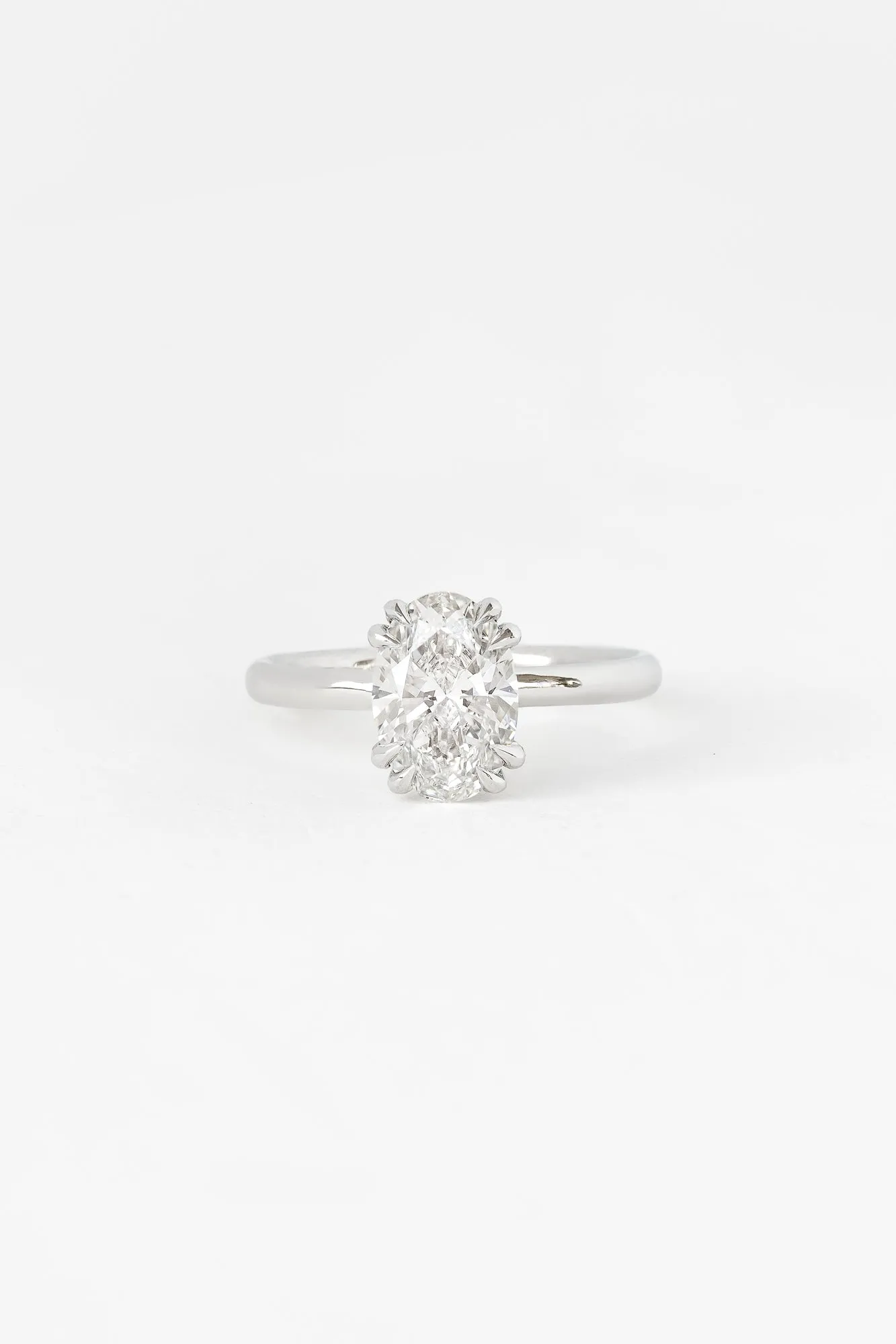 Nouveau Ring with 1.86ct Lab Diamond