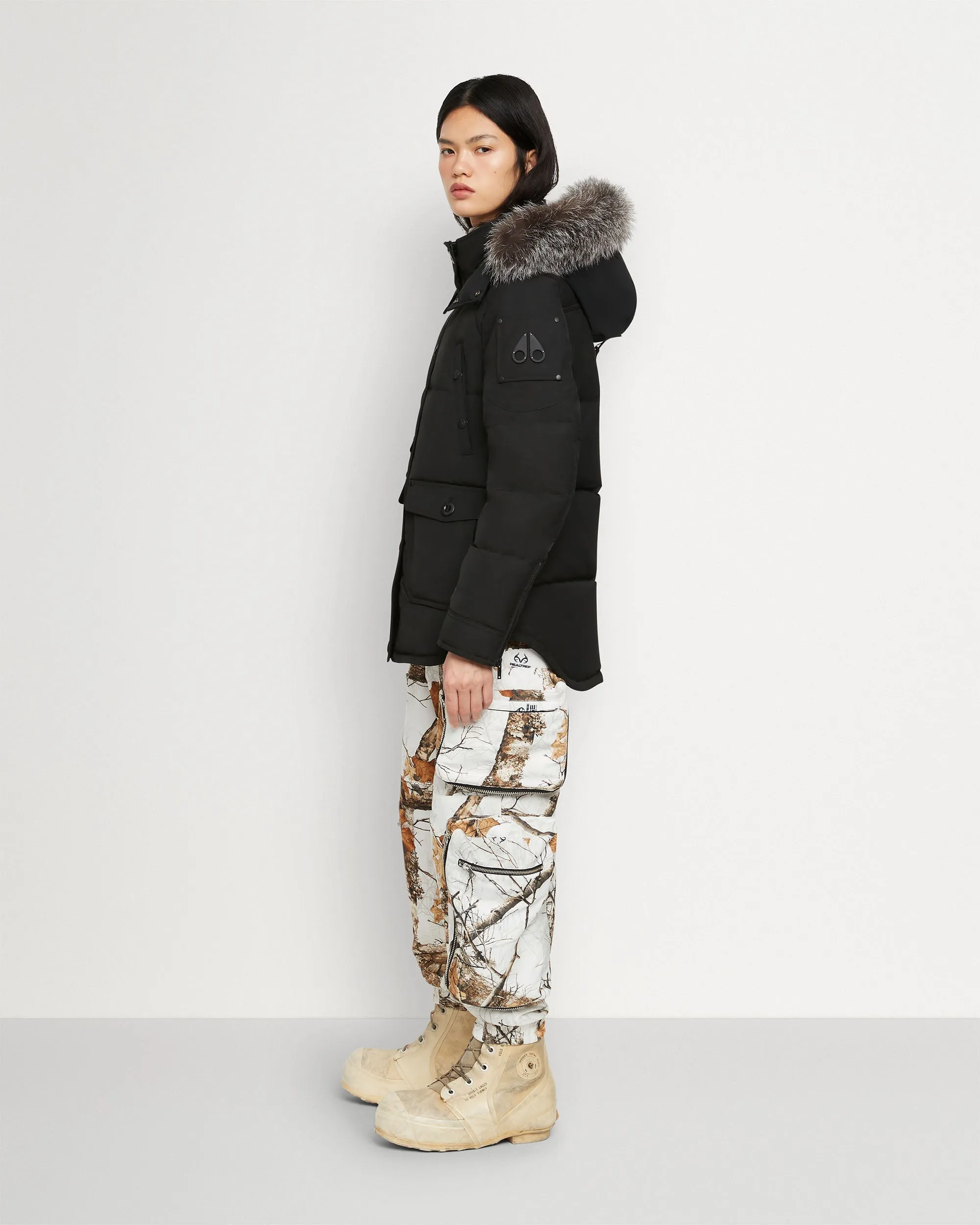 ONYX ANGUILLE JACKET SHEARLING