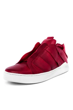 Panelled Leather Sneakers