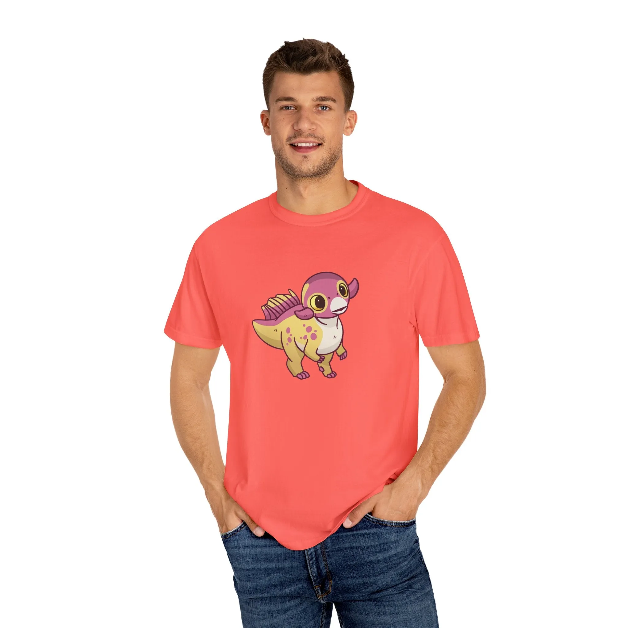 Peach Psittacosaurus T-Shirt