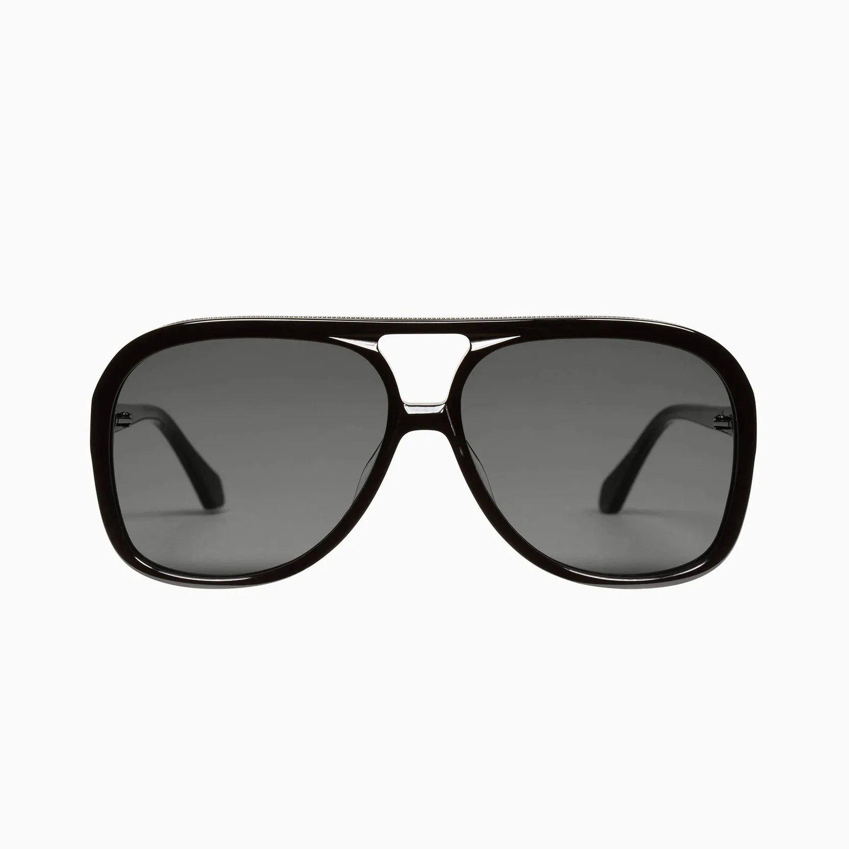 Polarized Bang / Gloss Black & Matte Black Metal Trim / Black Lens