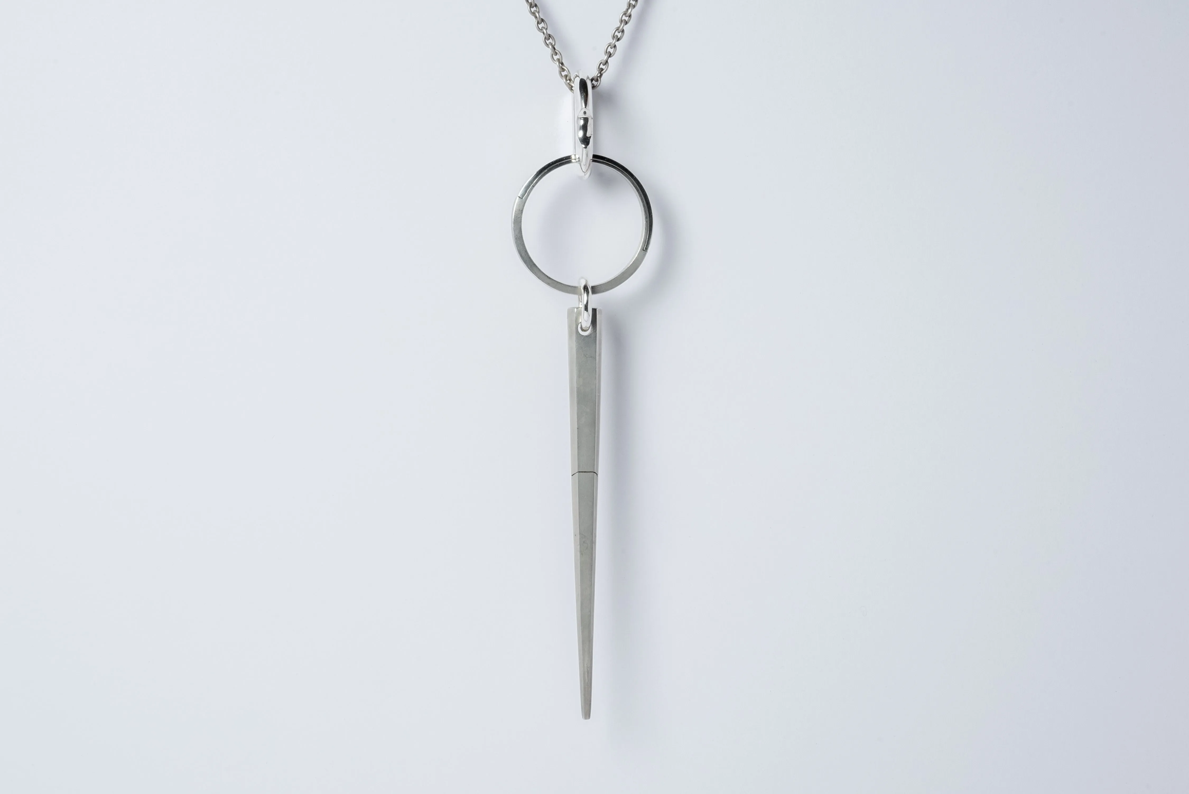 Portal Necklace (Big Spike Var., Magnetite, 1-Stone, DA PA MAG)