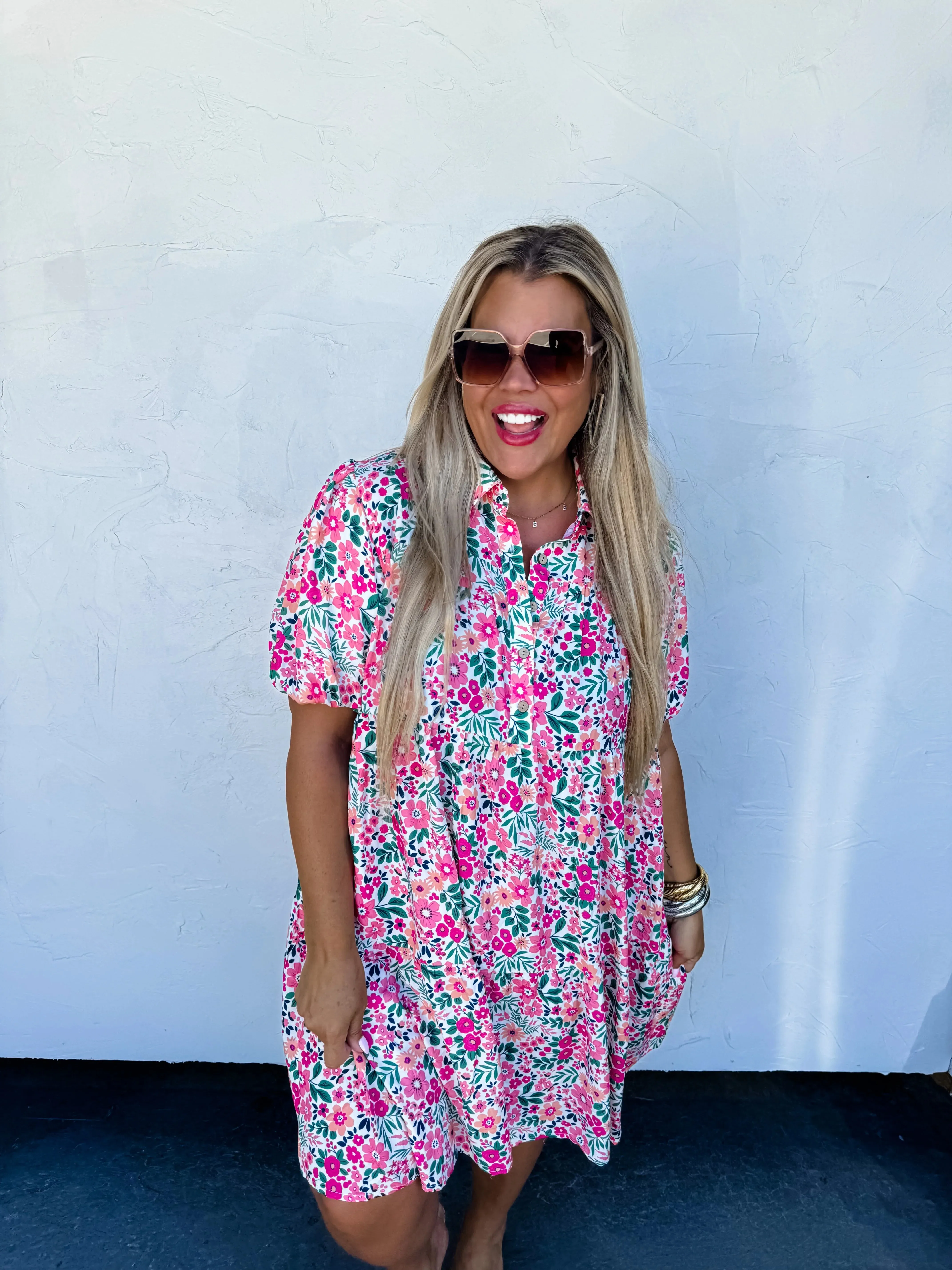 Preorder: Summer Blooms Floral Dress by Blakeley (Ships Late June)