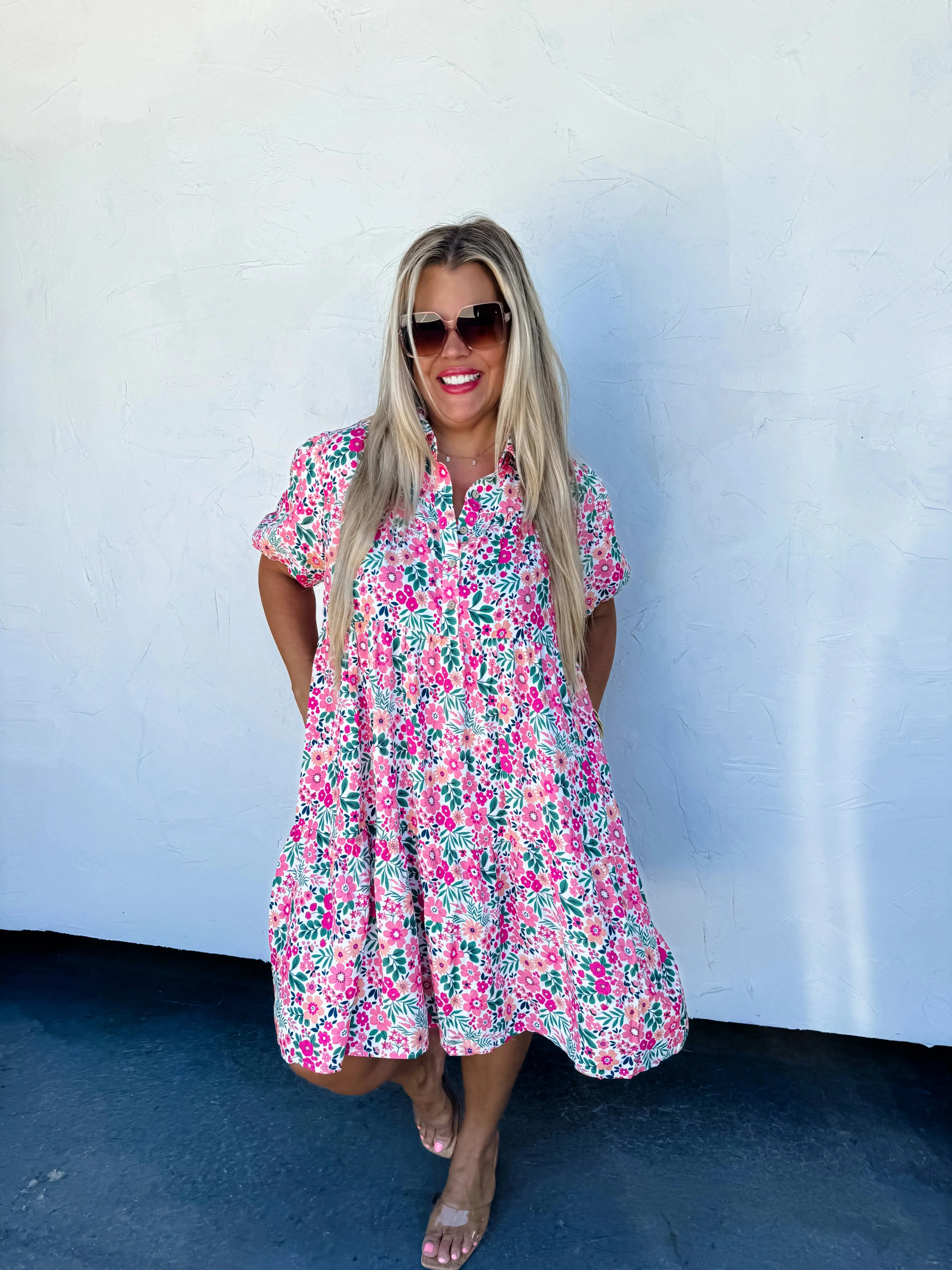 Preorder: Summer Blooms Floral Dress by Blakeley (Ships Late June)