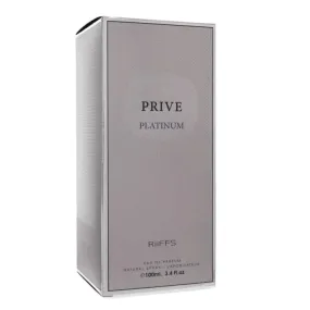 Prive Platinum Perfume  Edp  100ml  For Unisex By Riiffs