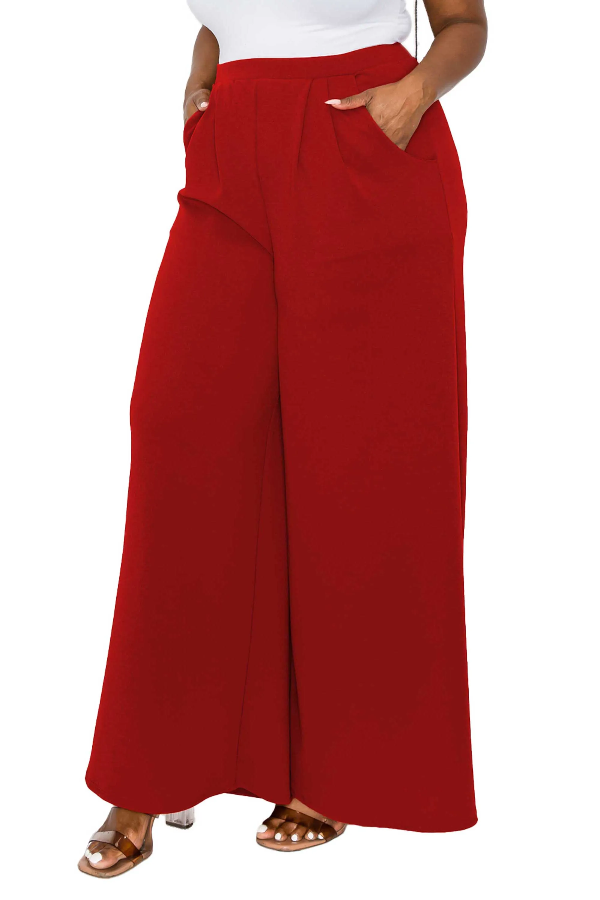 Rachel Wide Leg Pocket Pants