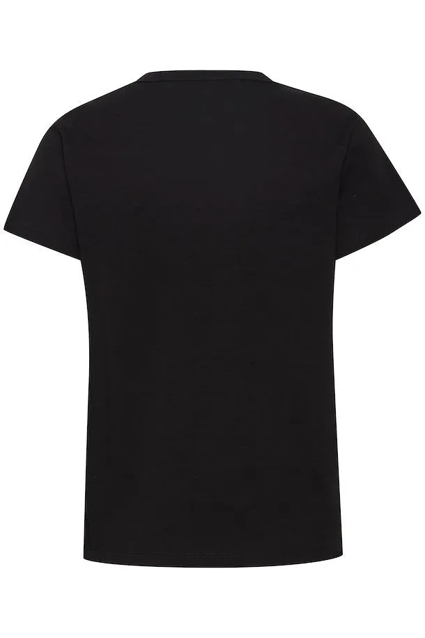 RATAN SHORT SLEEVE T-SHIRT (BLACK) - PART TWO